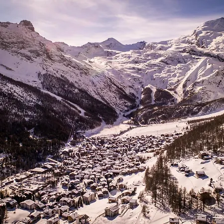Azur Appartement-fewo 4-bettwohnung Nr- 2 By Interhome Appartamento Saas-Fee